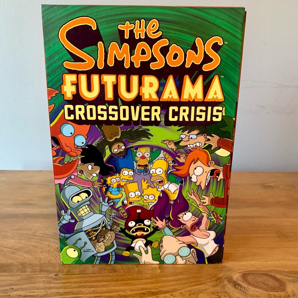 Simpsons Futurama Crossover Crisis Slipcase Bonus Reprint Comic Bongo 2010 - Picture 2 of 10